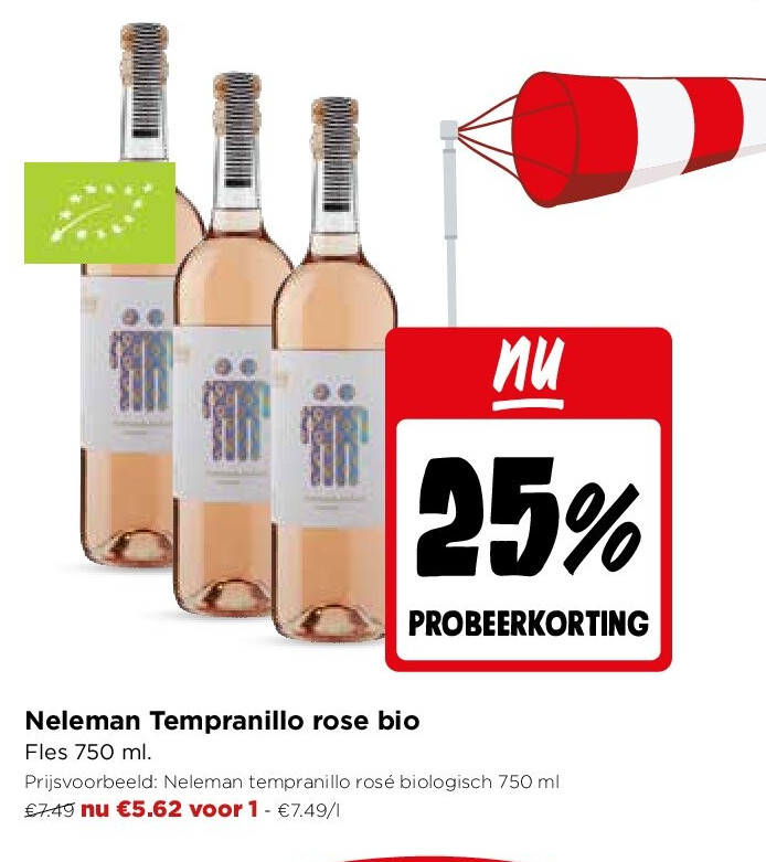 Neleman Tempranillo rose bio