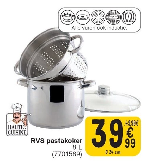 RVS pastakoker