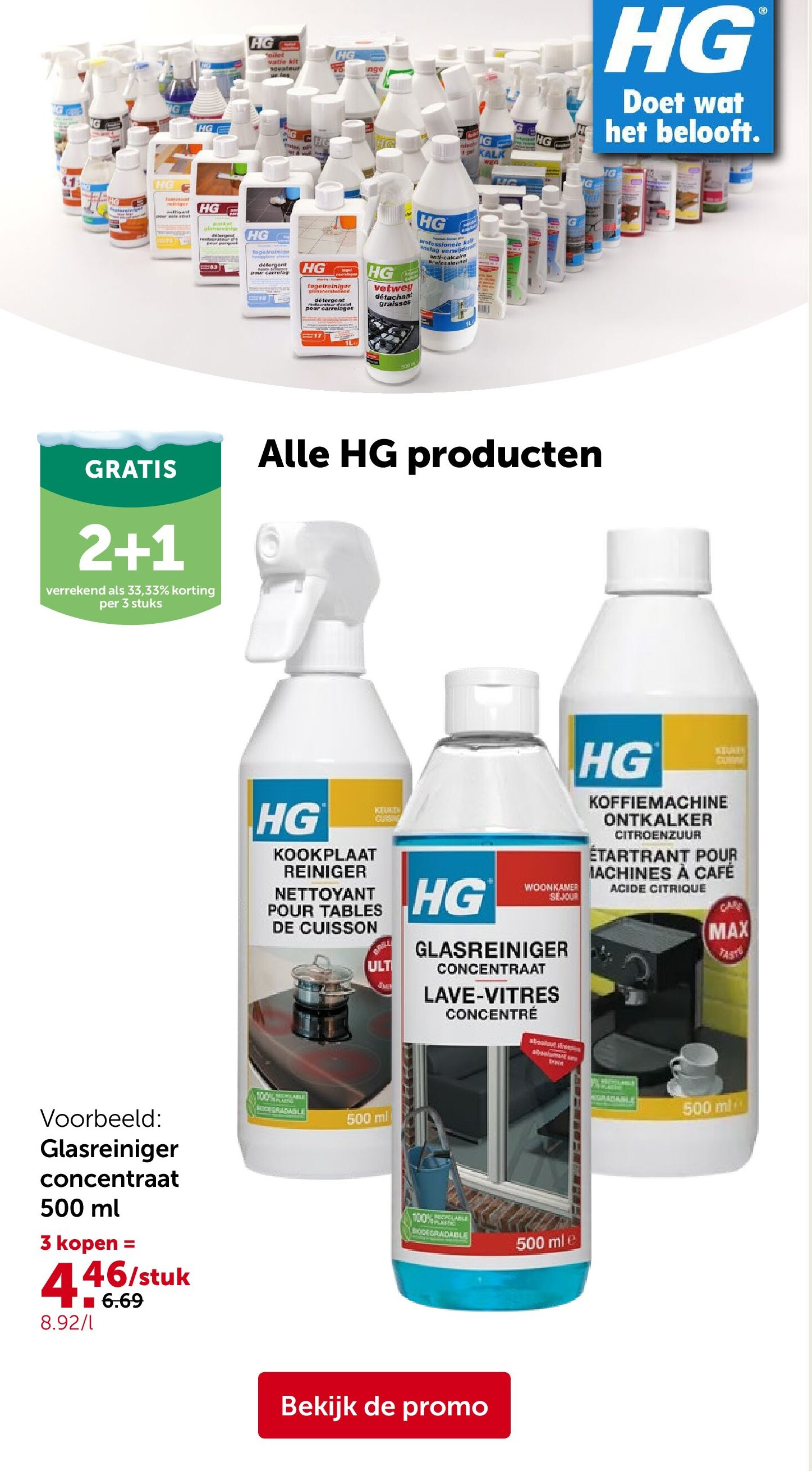 Glasreiniger concentraat 500 ml