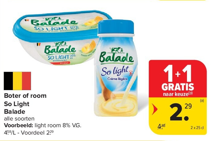 Boter of room So Light Balade