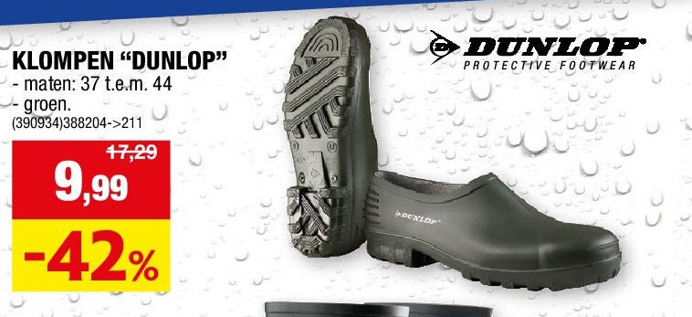 KLOMPEN “DUNLOP”