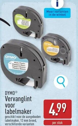Vervanglint voor labelmaker