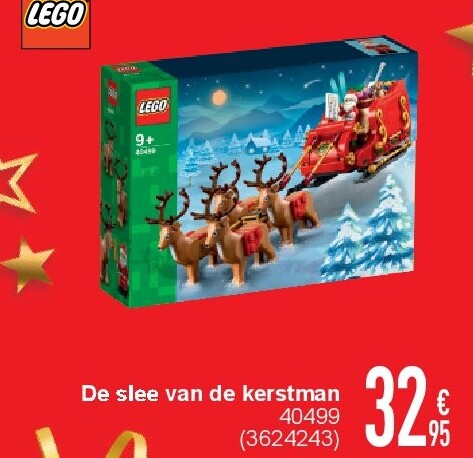 De slee van de kerstman