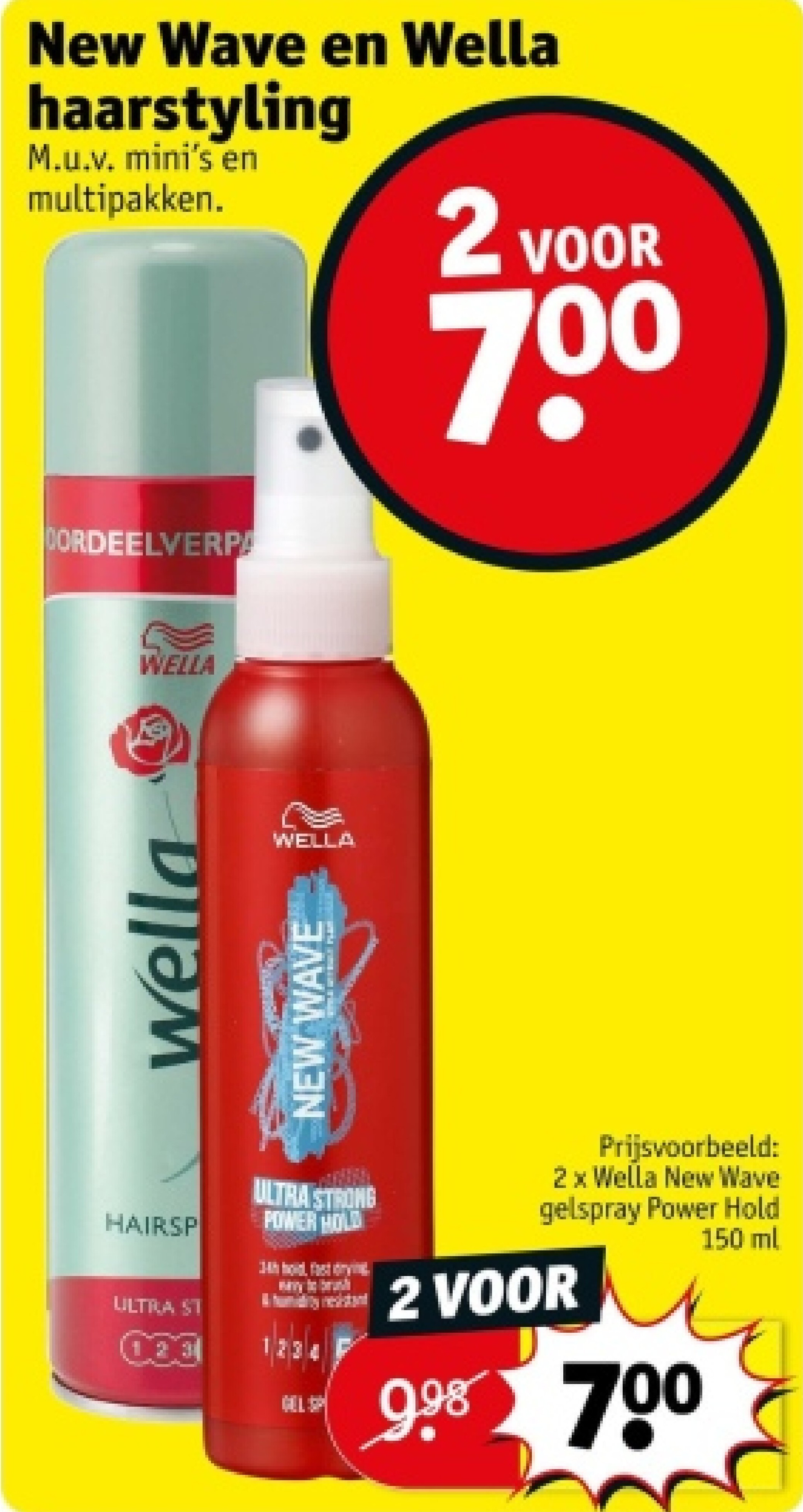 New Wave en Wella haarstyling