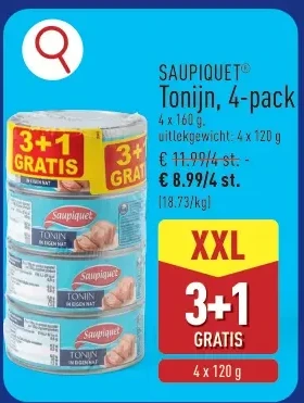 Tonijn, 4-pack