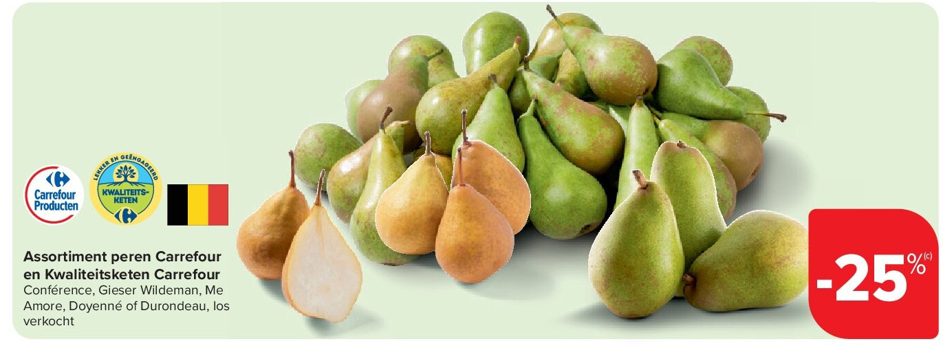 Assortiment peren Carrefour en Kwaliteitsketen Carrefour