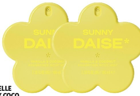 Brume corporelle vanille et noix coco Daisy 100 ml