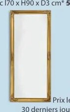 NORDBORG miroir