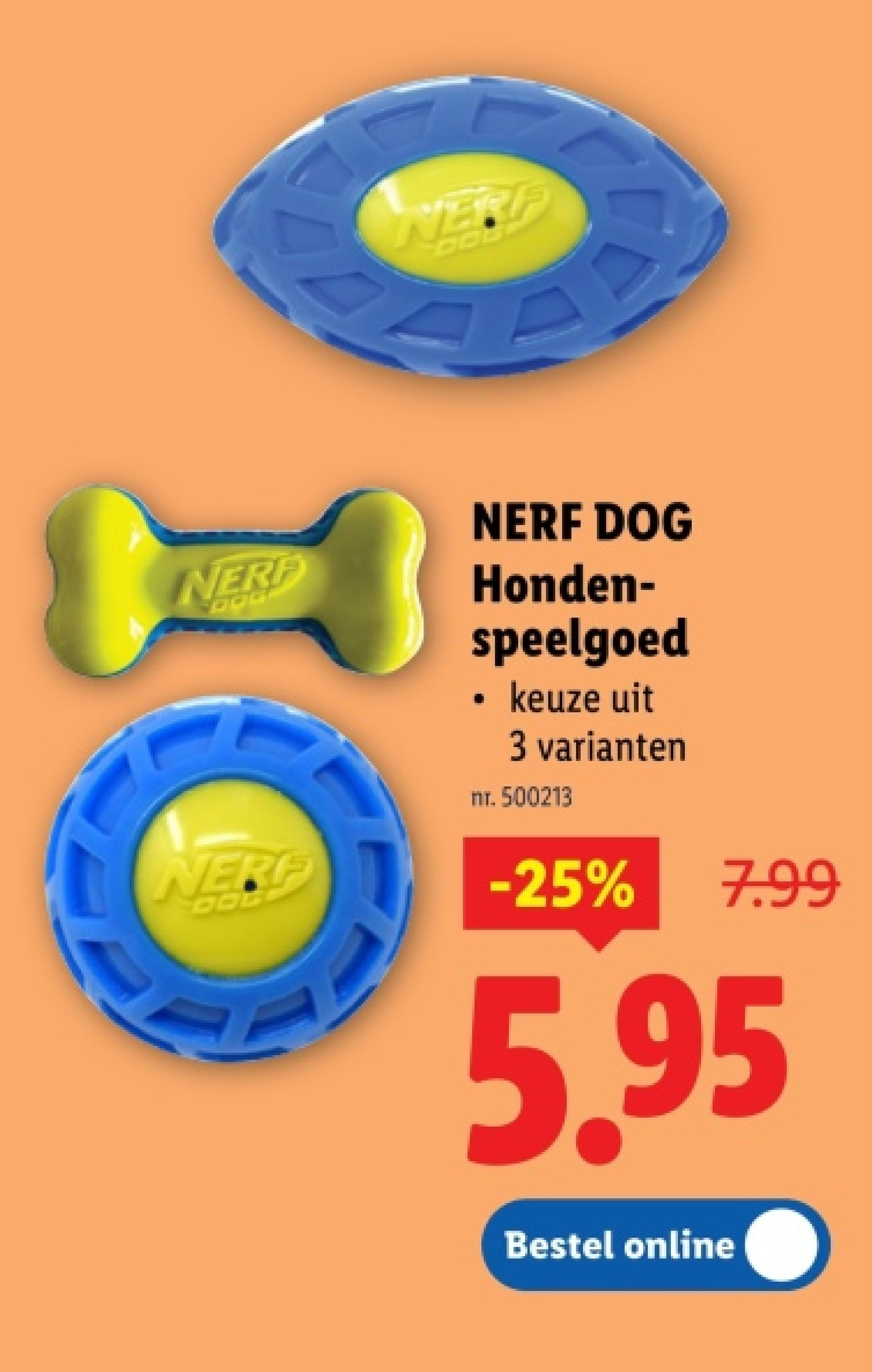 NERF DOG Hondenspeelgoed