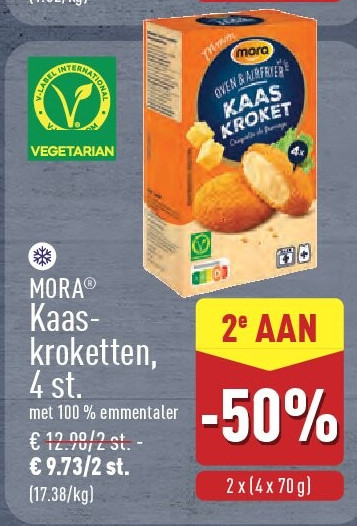 Kaas­ kroketten, 4st.