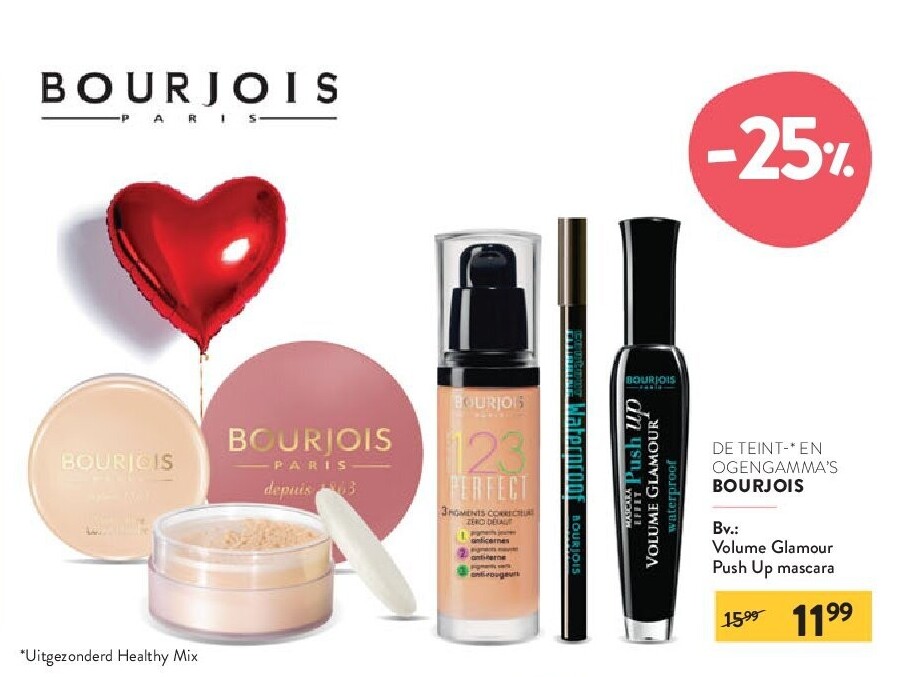 BOURJOIS Volume Glamour Push Up mascara