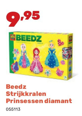 Beedz Strijkkralen Prinsessen diamant