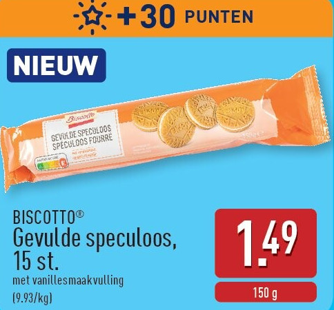 Gevulde speculoos, 15st.