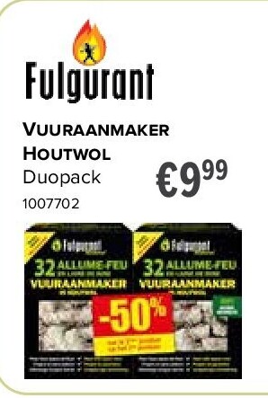 Vuuraanmaker Houtwol Duopack
