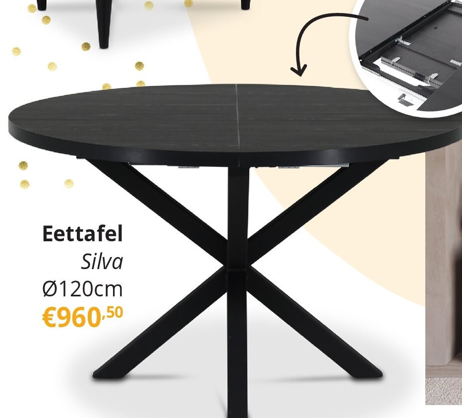 Eettafel Silva