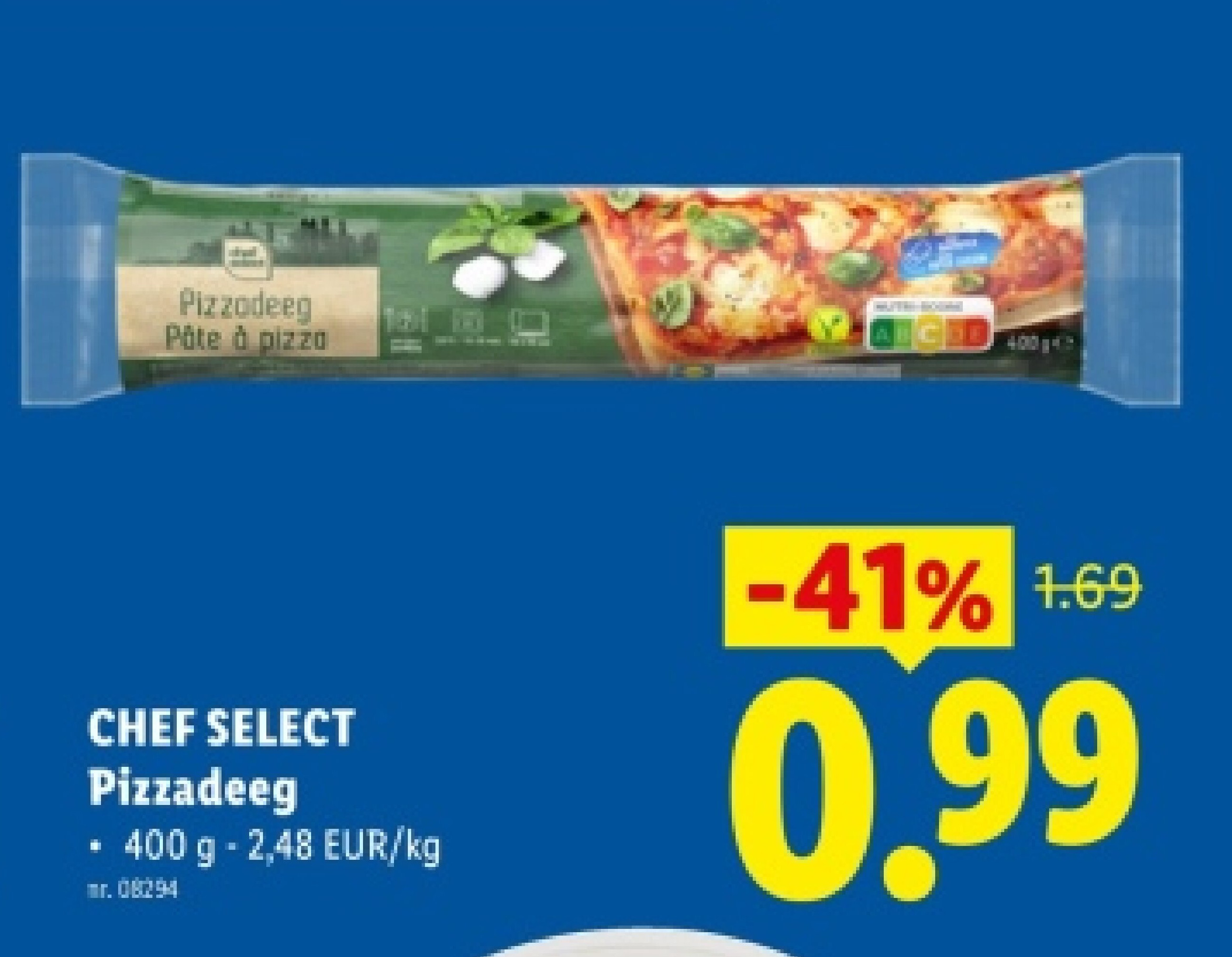 Pizzadeeg