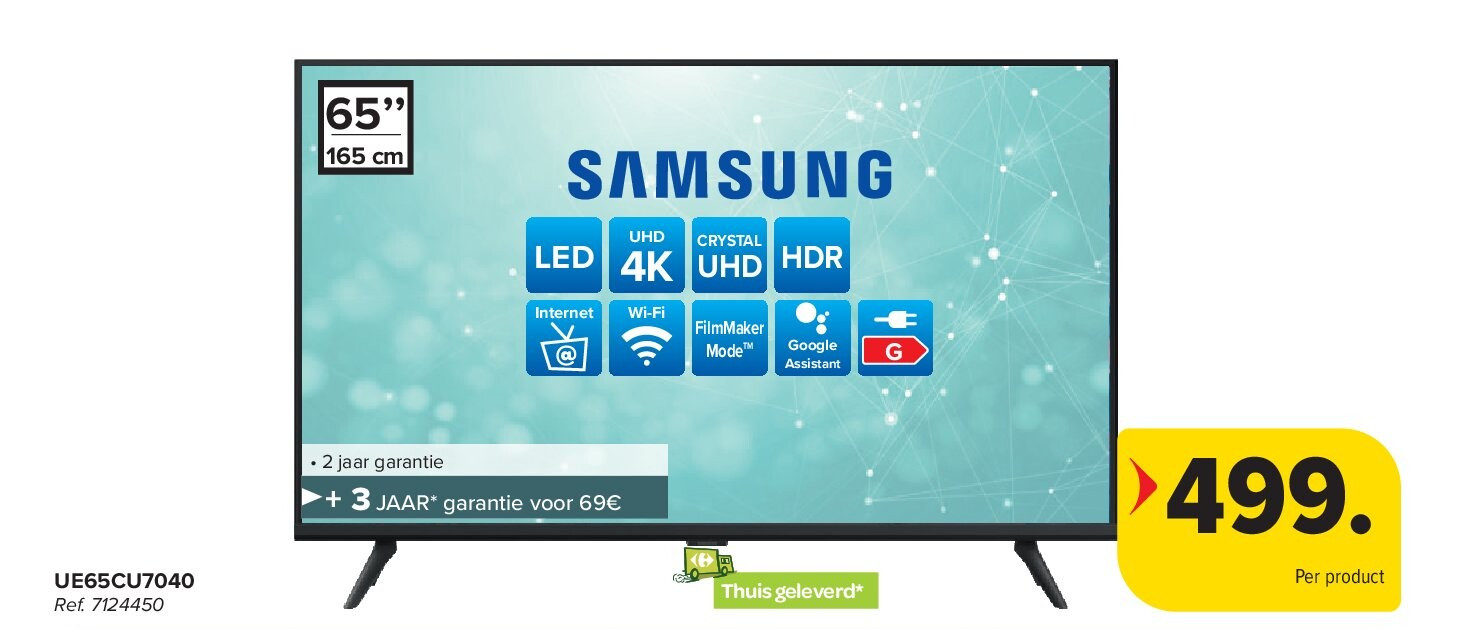 SAMSUNG UE65CU7040 LED TV