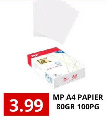 MP A4 PAPIER 80GR 100PG