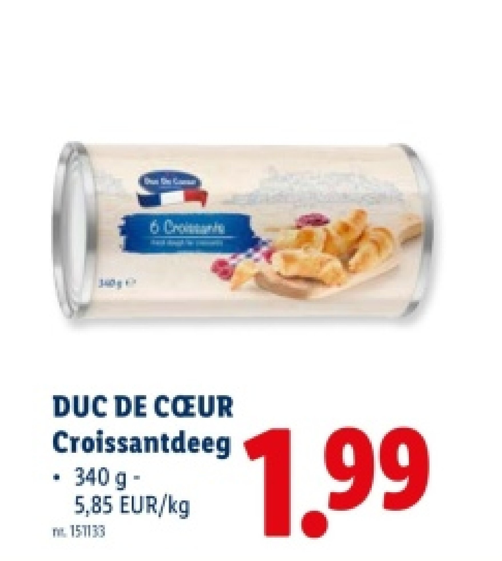 Croissantdeeg