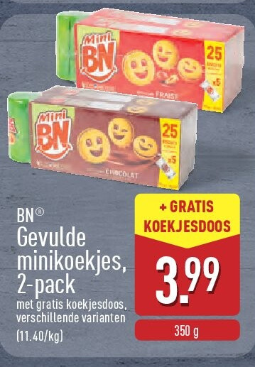 Gevulde minikoekjes, 2-pack
