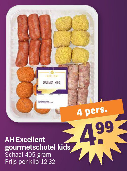 AH Excellent gourmetschotel kids