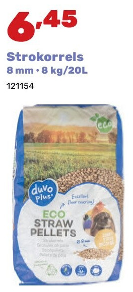 Strokorrels 8 mm • 8 kg/20L
