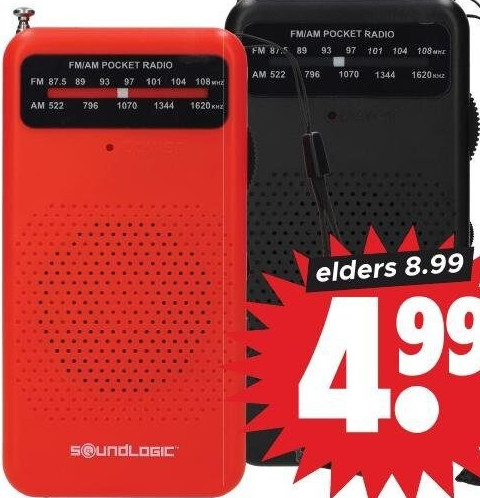 Soundlogic AM/FM radio