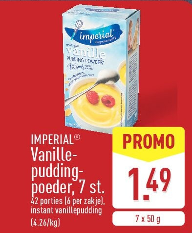 Vanille­ pudding­ poeder, 7st.