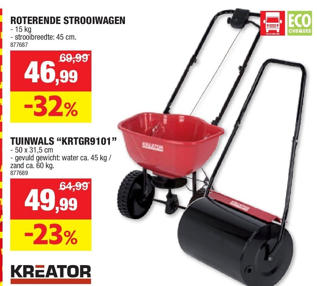 ROTERENDE STROOIWAGEN