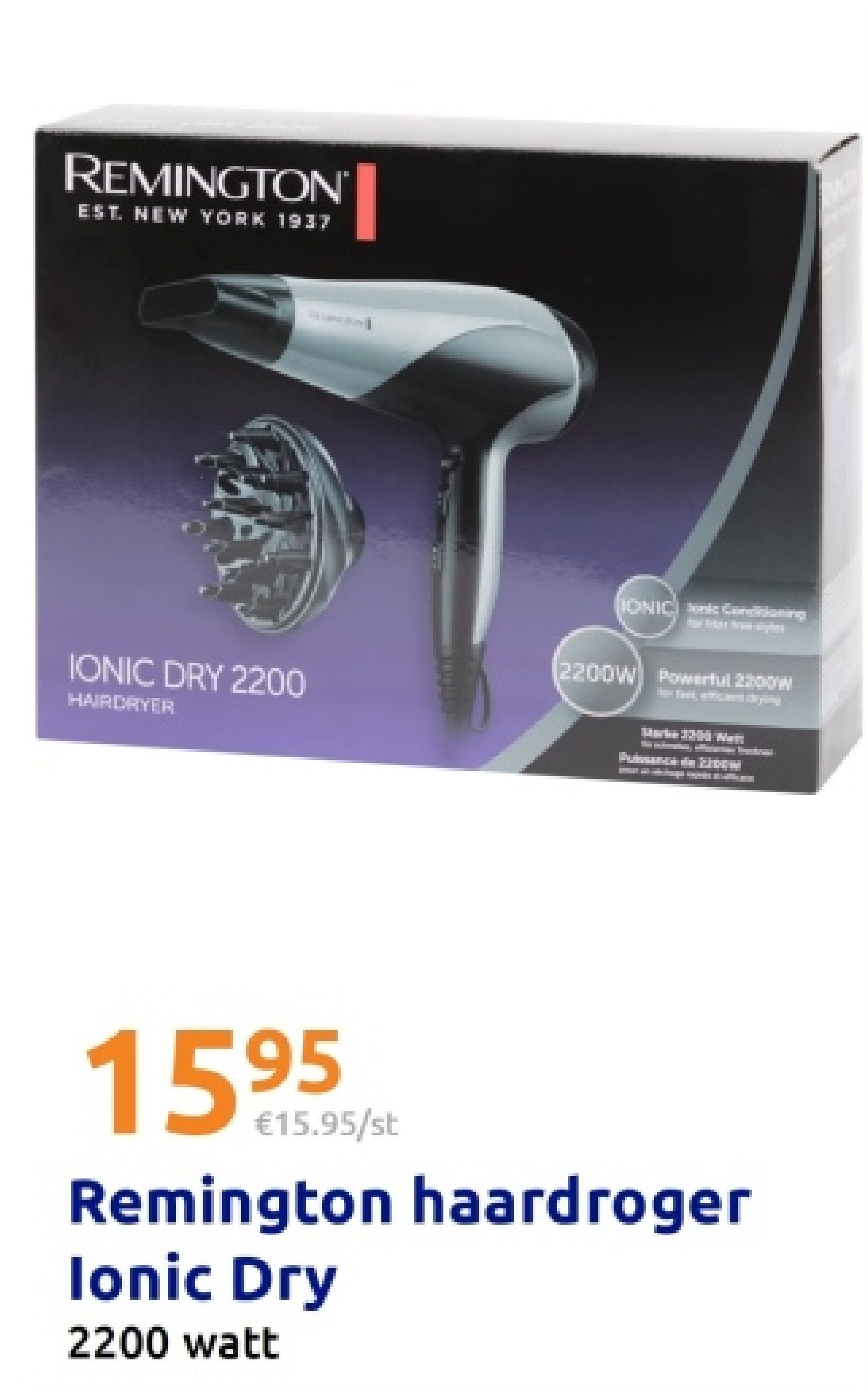 Remington haardroger lonic Drу
