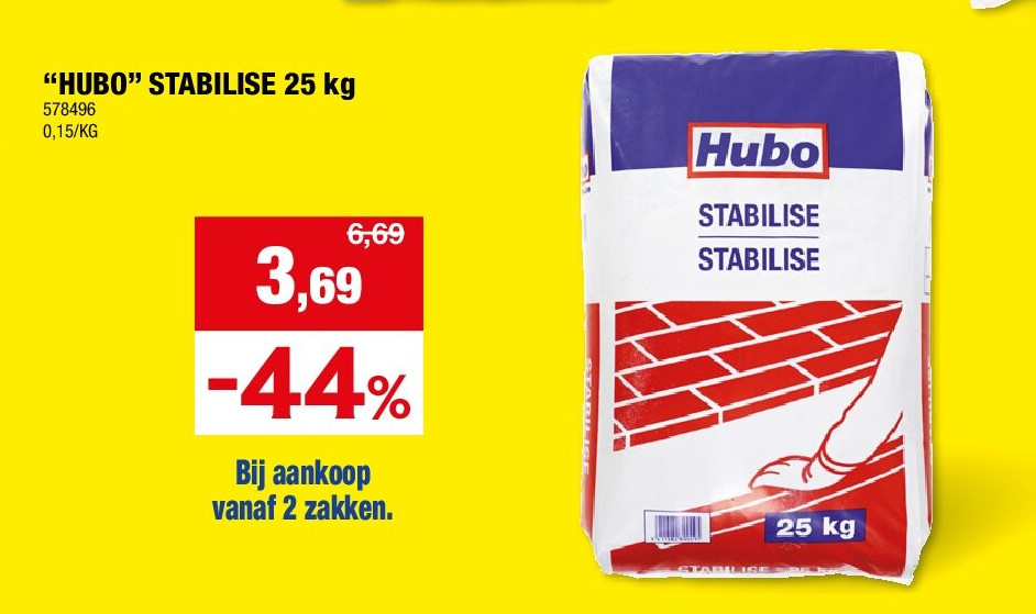“HUBO” STABILISE 25 kg