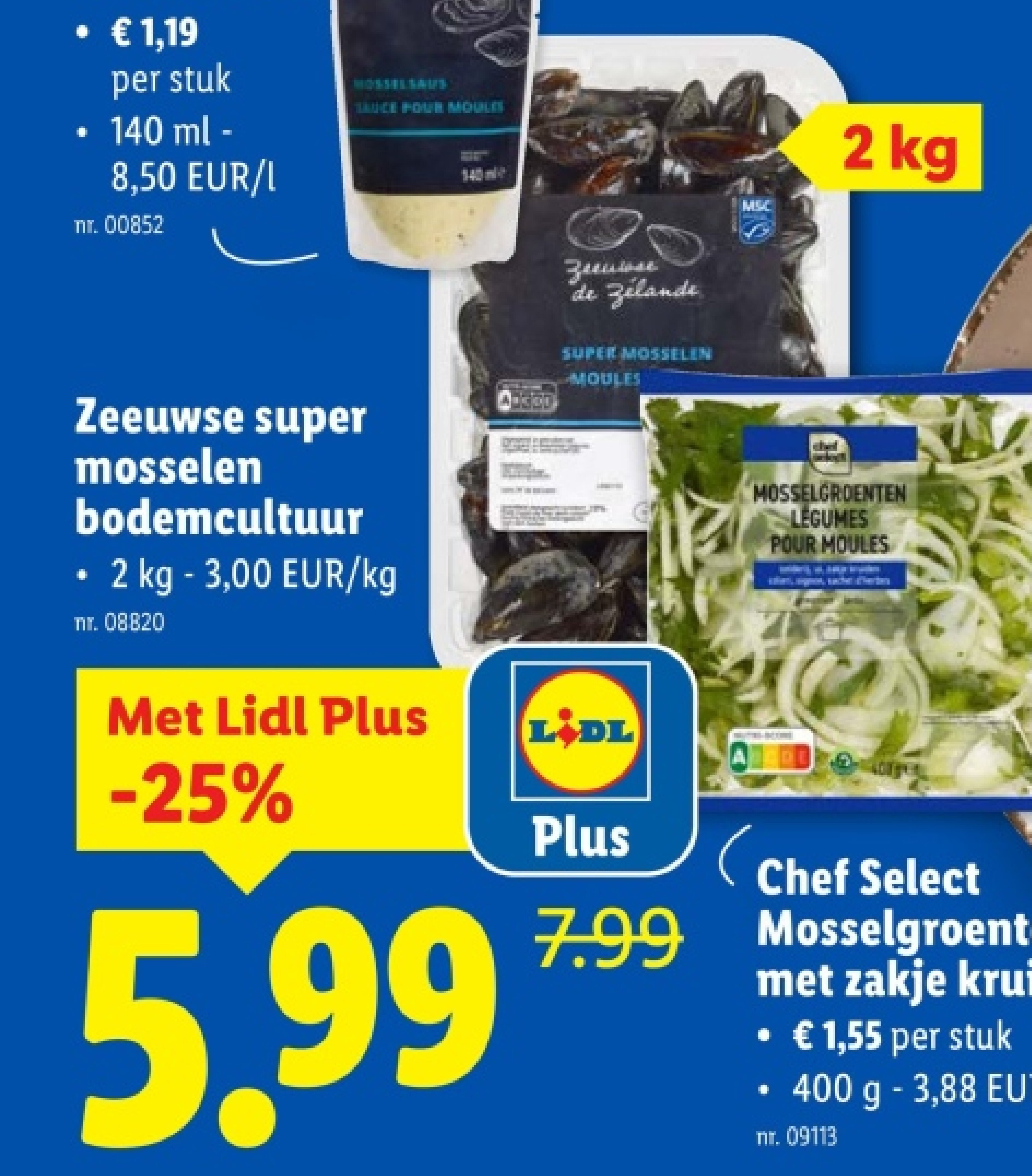 Zeeuwse super mosselen bodemcultuur