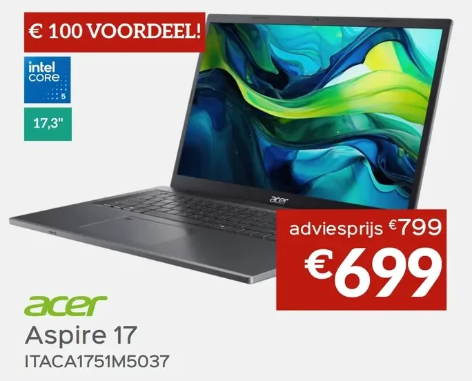 acer Aspire 17 ITACA1751M5037