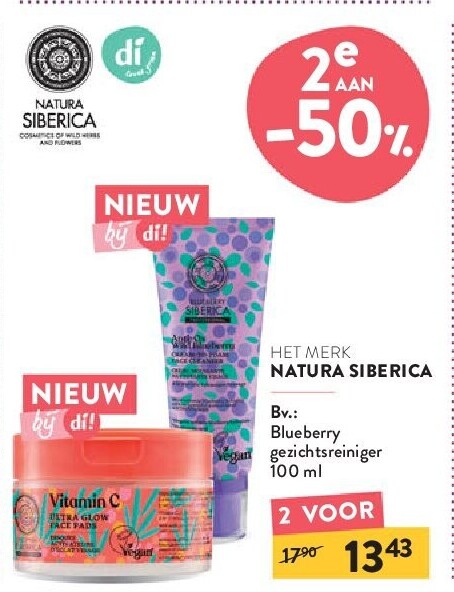 Blueberry gezichtsreiniger 100 ml