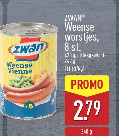 Weense worstjes, 8st.