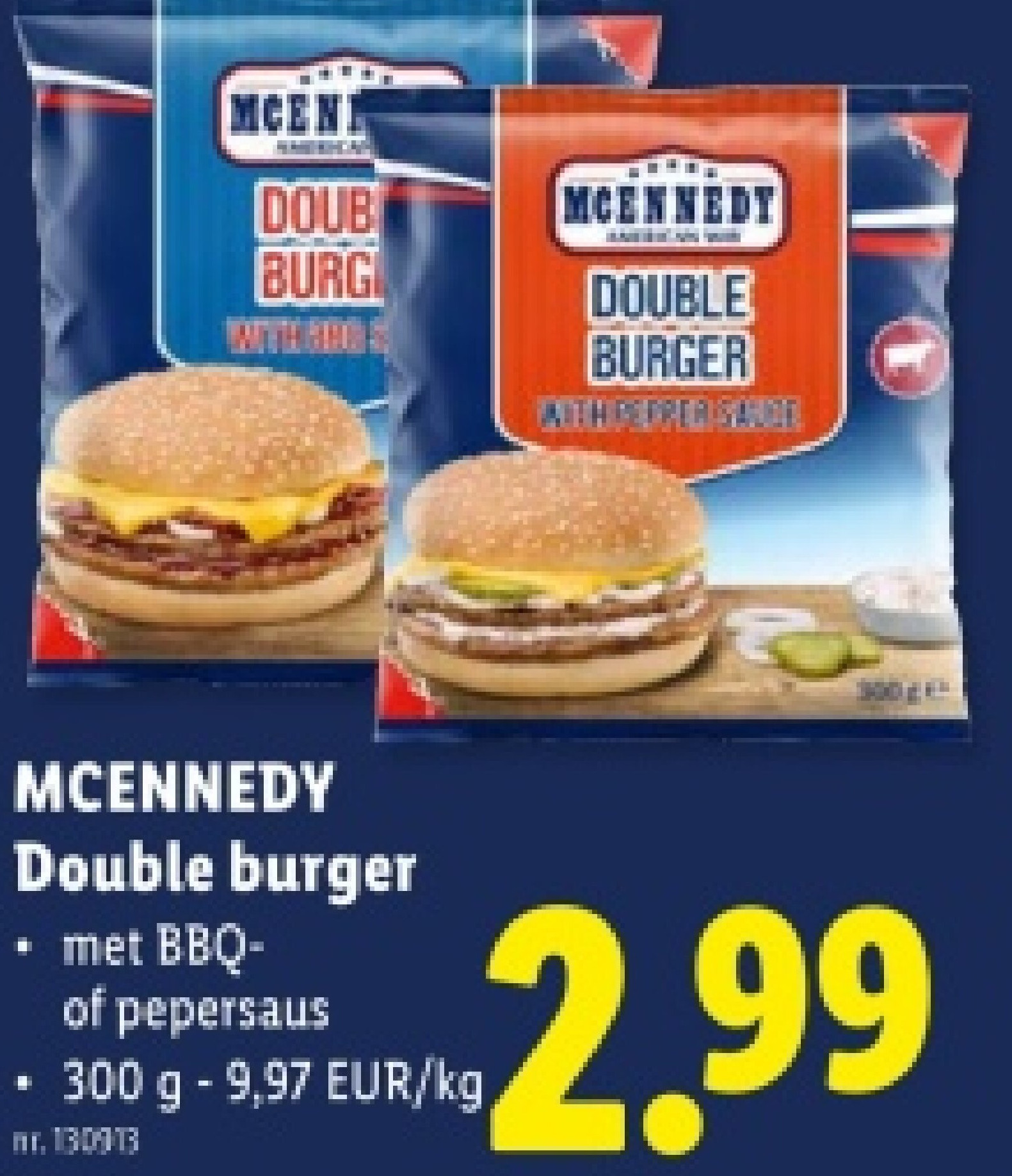Double burger