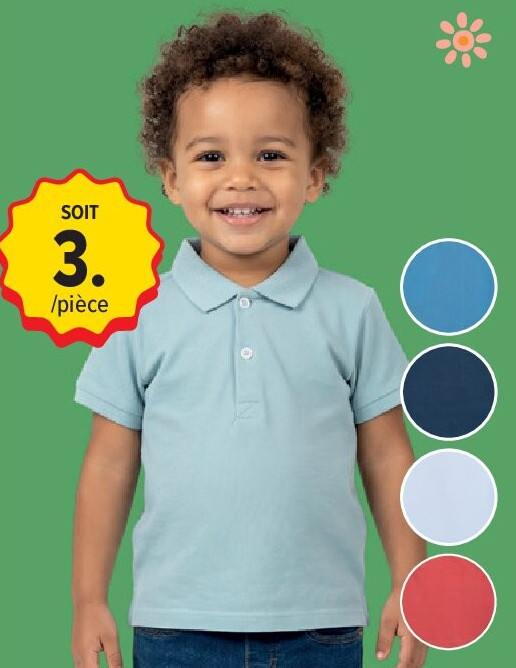 Polo bébé 2 POUR