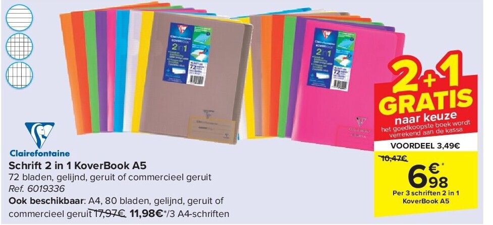 Schrift 2 in 1 KoverBook A5