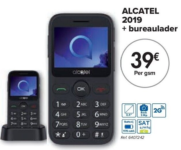 ALCATEL 2019 + bureaulader