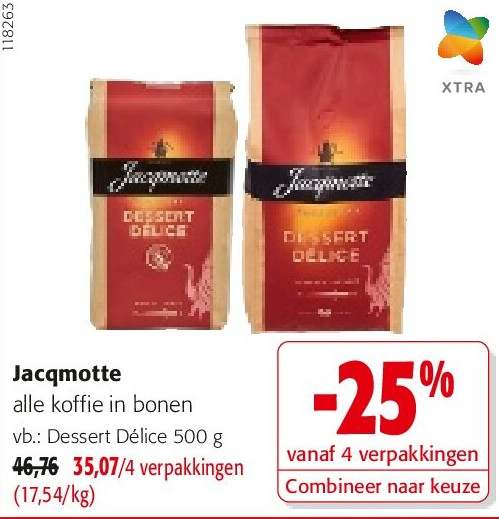 Jacqmotte Dessert Délice 500 g