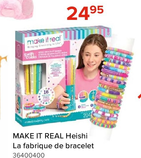 MAKE IT REAL Heishi La fabrique de bracelet