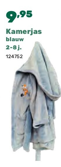 Kamerjas blauw 2-8 j.