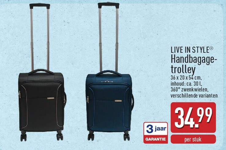 Handbagage­ trolley