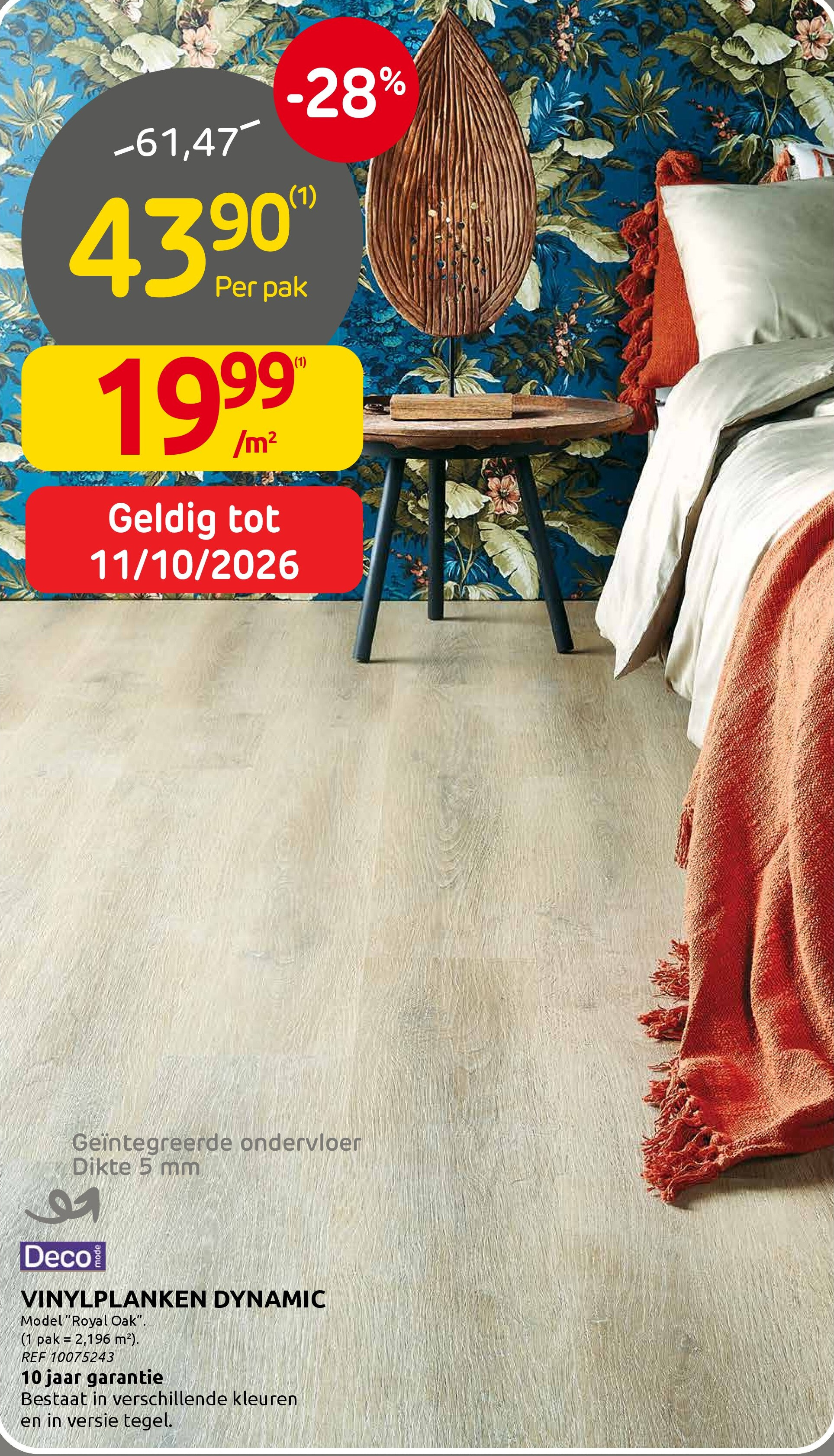Vinylplanken Dynamic Model Royal Oak