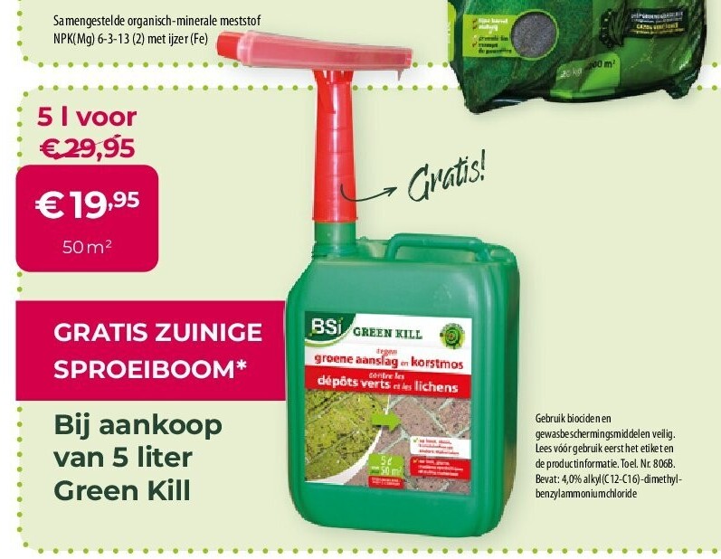 5 liter Green Kill