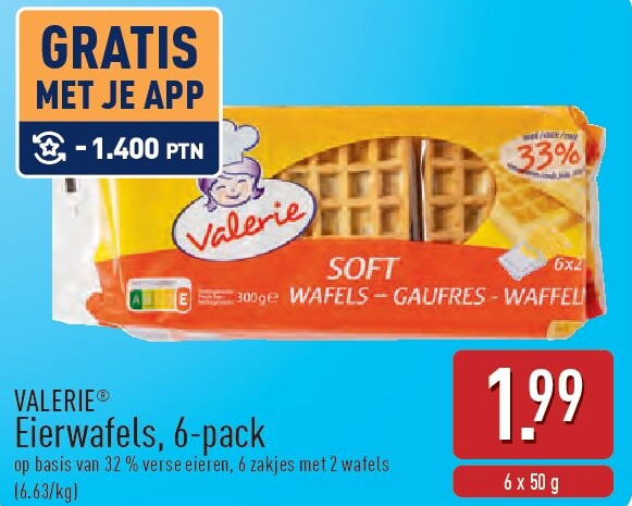 Eierwafels, 6-pack