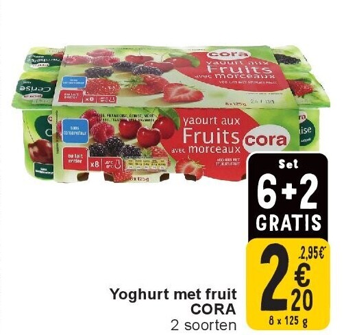 Yoghurt met fruit CORA