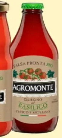 Salsa van kerstomaten en basilicum 330 g