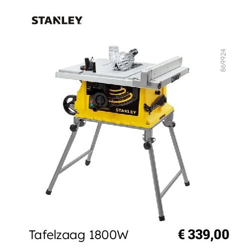 Tafelzaag 1800W