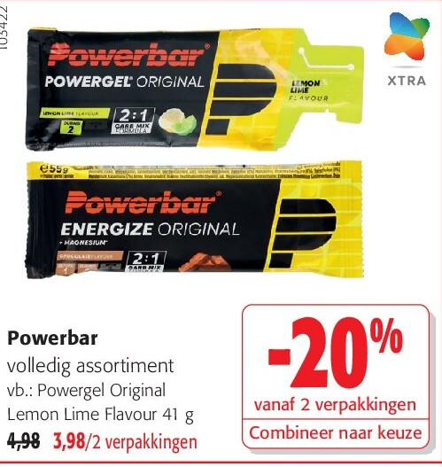 Powerbar Powergel Original Lemon Lime Flavour 41 g